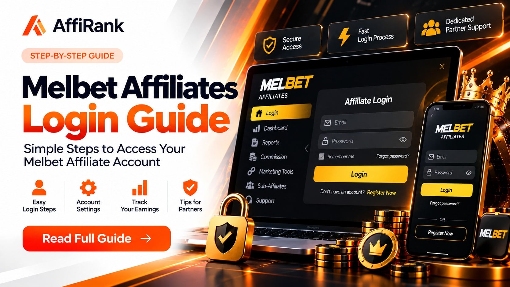 Melbet Affiliates Login: Access Your Partner Account & Fix Login Issues